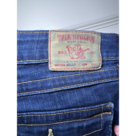 True Religion Becky  Jeans Size 32 Excellent Used Condition - Picture 7 of 11